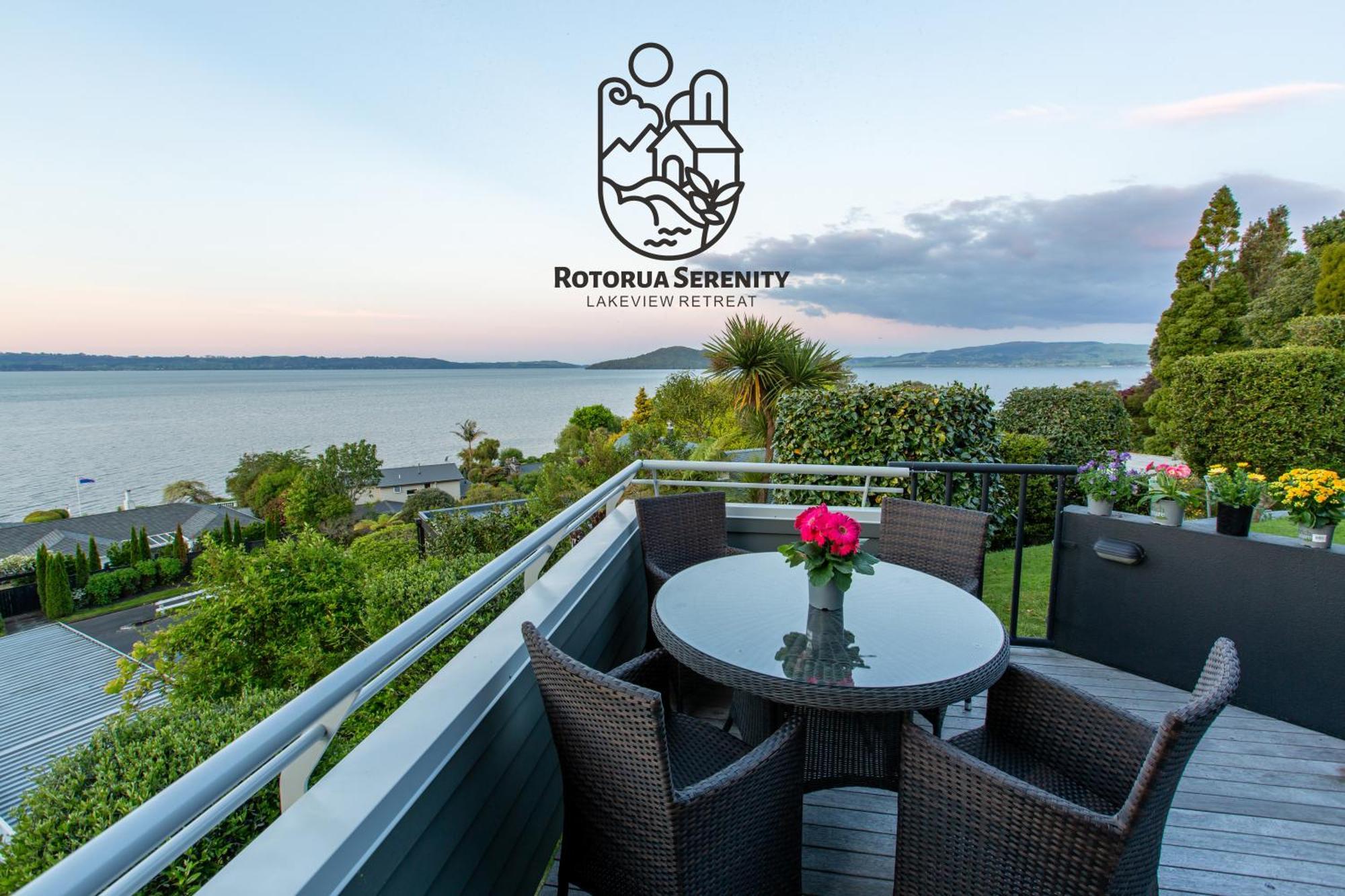 Rotorua Serenity Lakeview Retreat エクステリア 写真